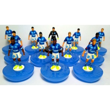 Subbuteo Andrew Table Soccer Schalke 04 2018-19 on Classic Hasbro Bases